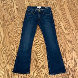 FRAME denim Le Crop Mini Boot Jeans